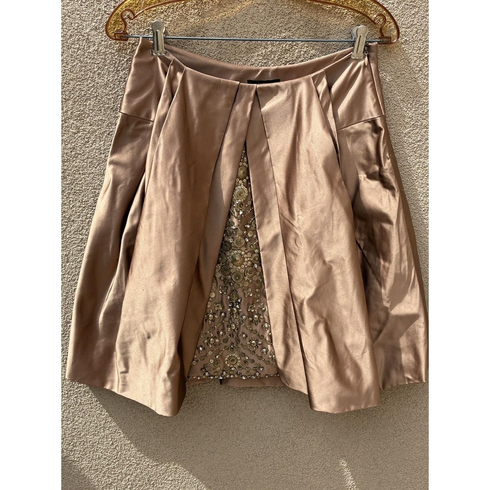 Vera Wang FW2007 Runway Silk Embroidered Skirt 2/36
